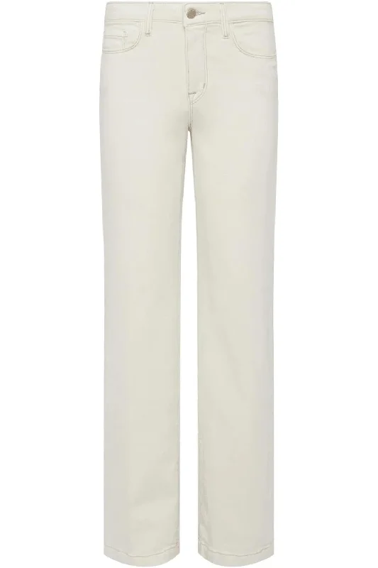 L'Agence Scottie High-Rise Wide Leg Pants, Macadamia