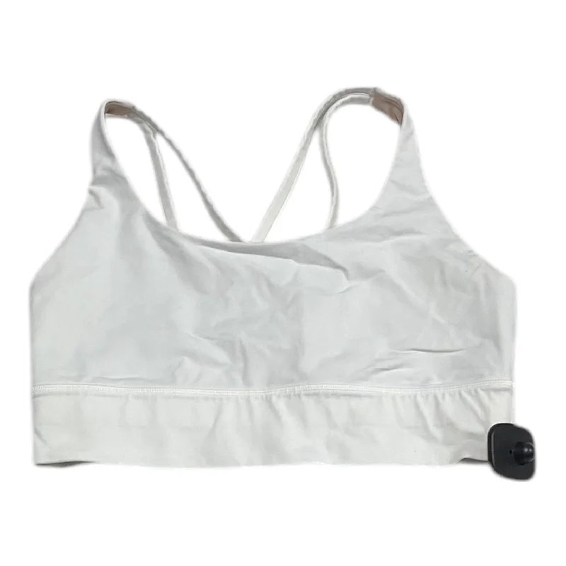 Athletic Bra By Lululemon In White, Size: 10