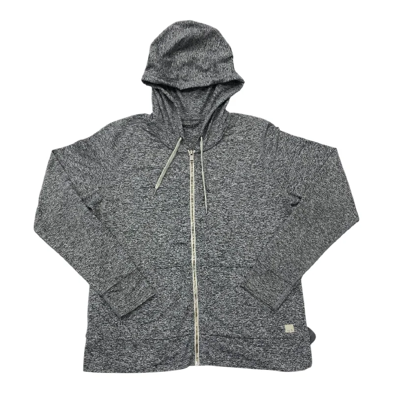 Athletic Jacket By Vuori In Grey, Size: M