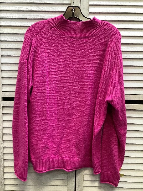 Sweater By Clothes Mentor In Pink, Size: Xl