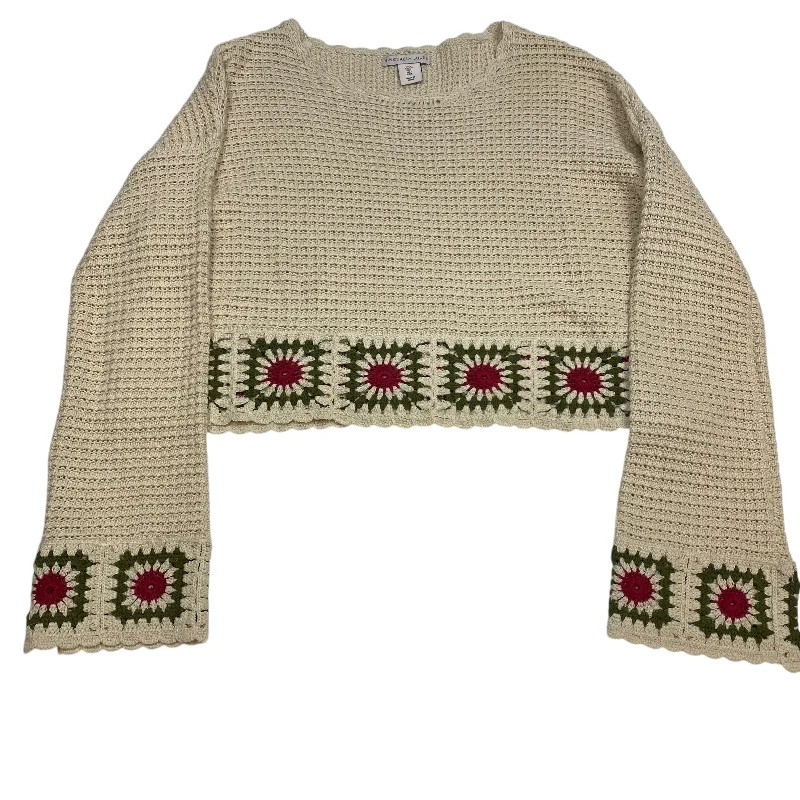 Sweater By Sincerely Jules In Cream, Size: L